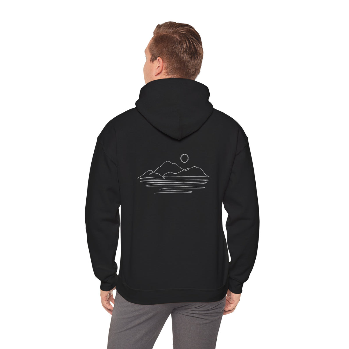 The Horizon Hoodie - Black