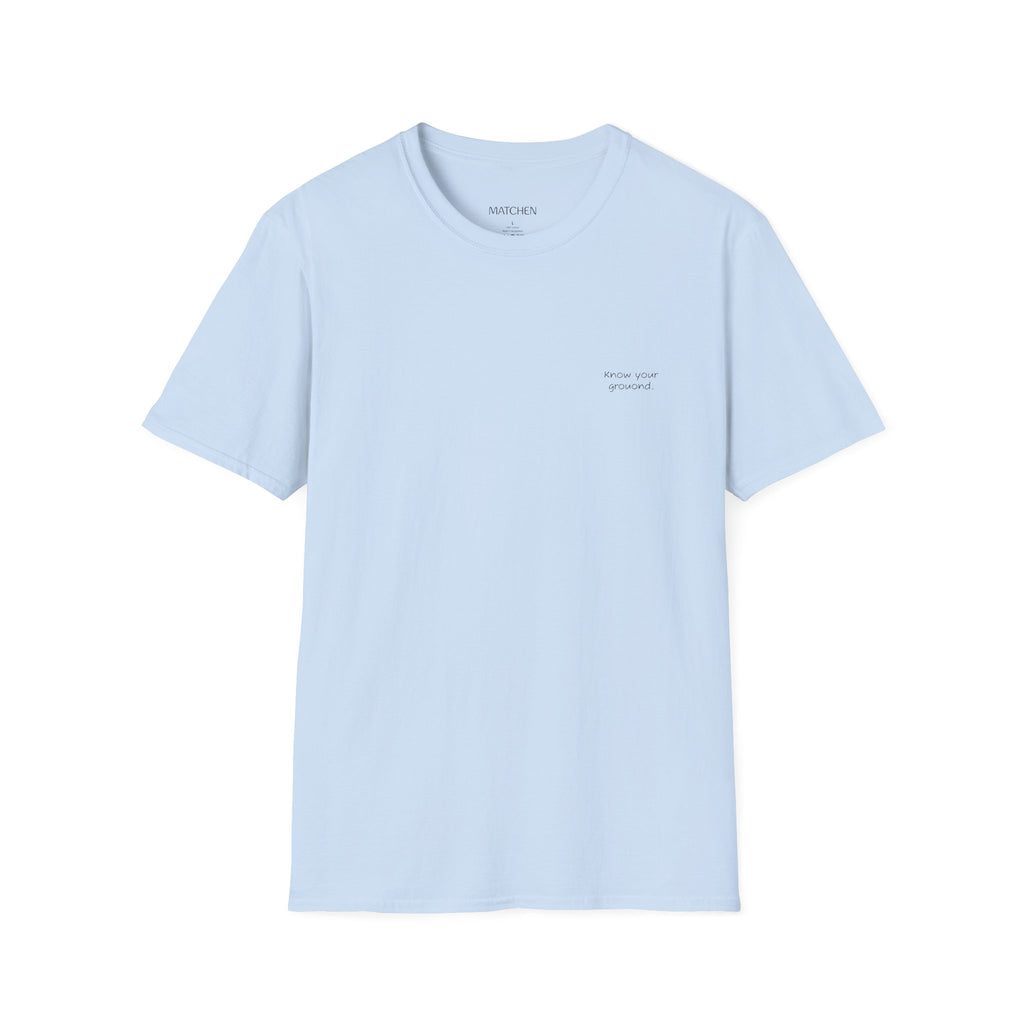 The Rooted Tee - Light Blue
