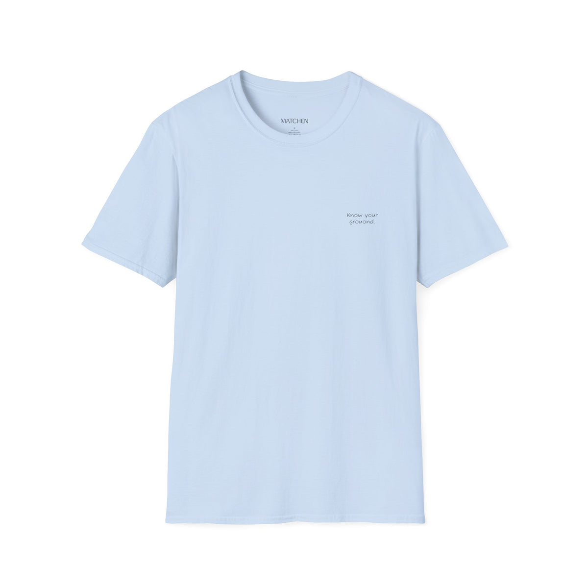 The Rooted Tee - Light Blue