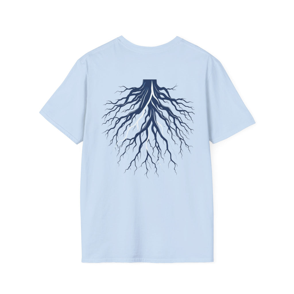 The Rooted Tee - Light Blue