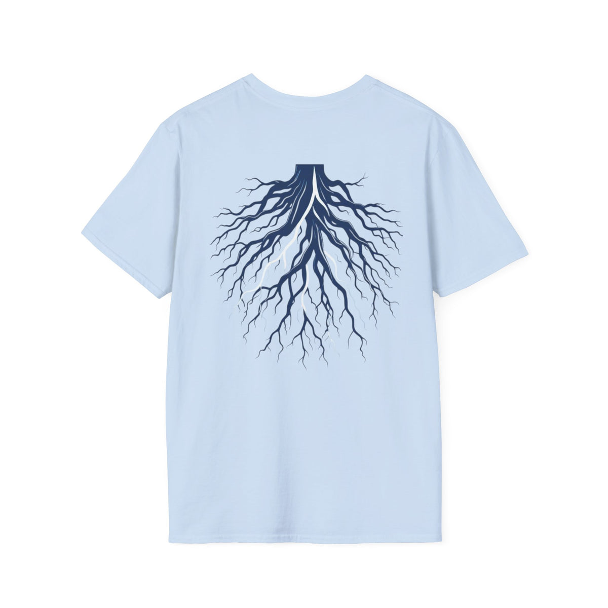 The Rooted Tee - Light Blue